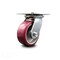 Service Caster 5 Inch Heavy Duty Top Plate Poly on Aluminum Swivel Caster with Roller Bearing SCC-35S520-PAR - alternate 1